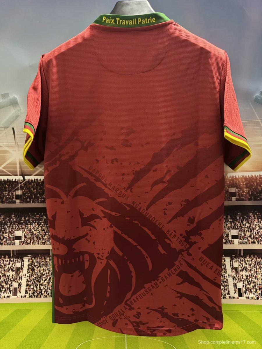 2025 Cameroon Away Wine Jersey