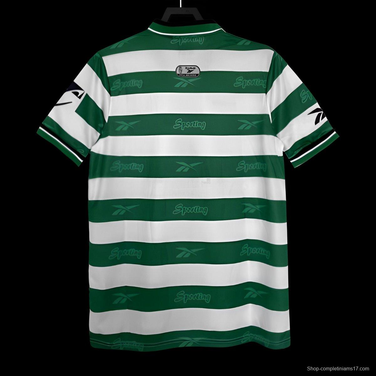 Retro 99/00 Sporting Lisbon Home Jersey