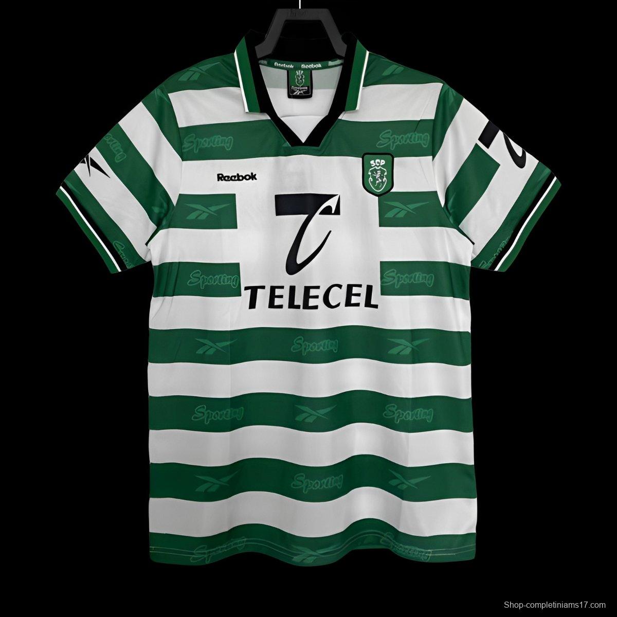 Retro 99/00 Sporting Lisbon Home Jersey