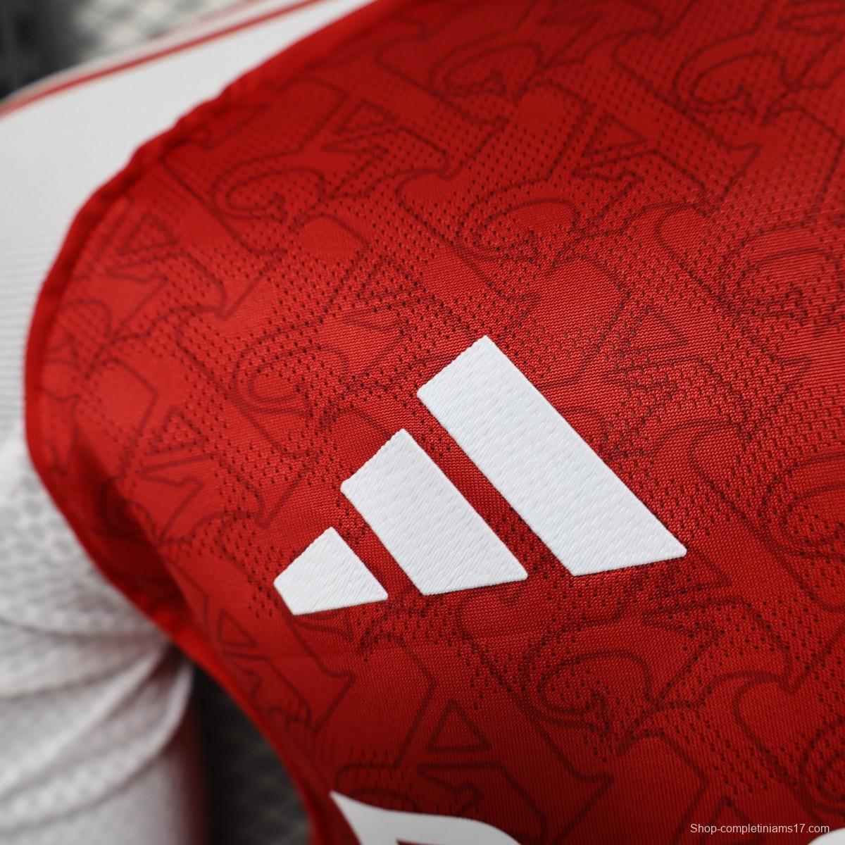 Player Version 25/26 Arsenal Home Long Sleeve Jersey