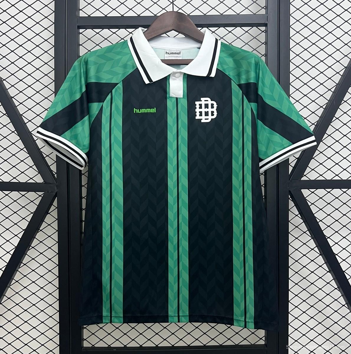 25/26 Real Betis Green with Black Vertical Stripes Jersey