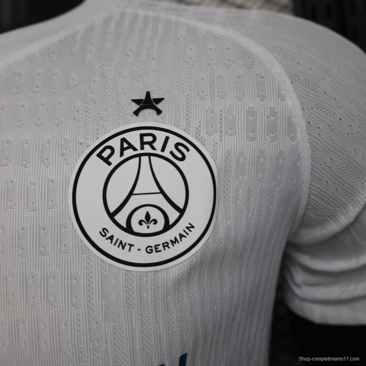 Player Version 25/26 PSG x XO WHITE Pre-Match Jersey