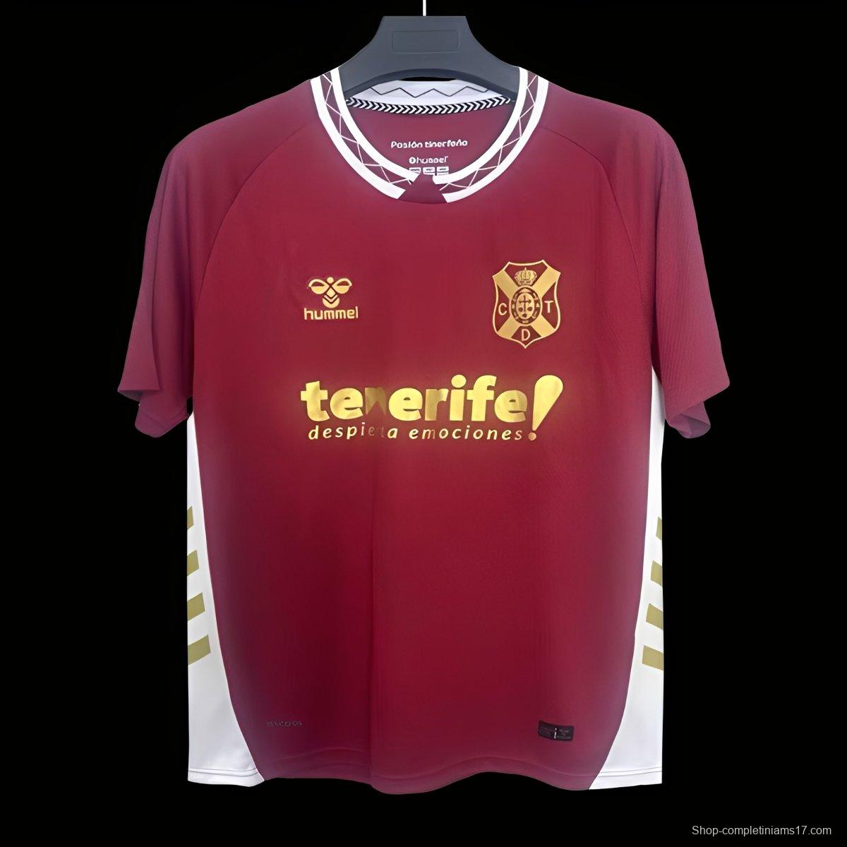 25/26 Tenerife Away Red Jersey