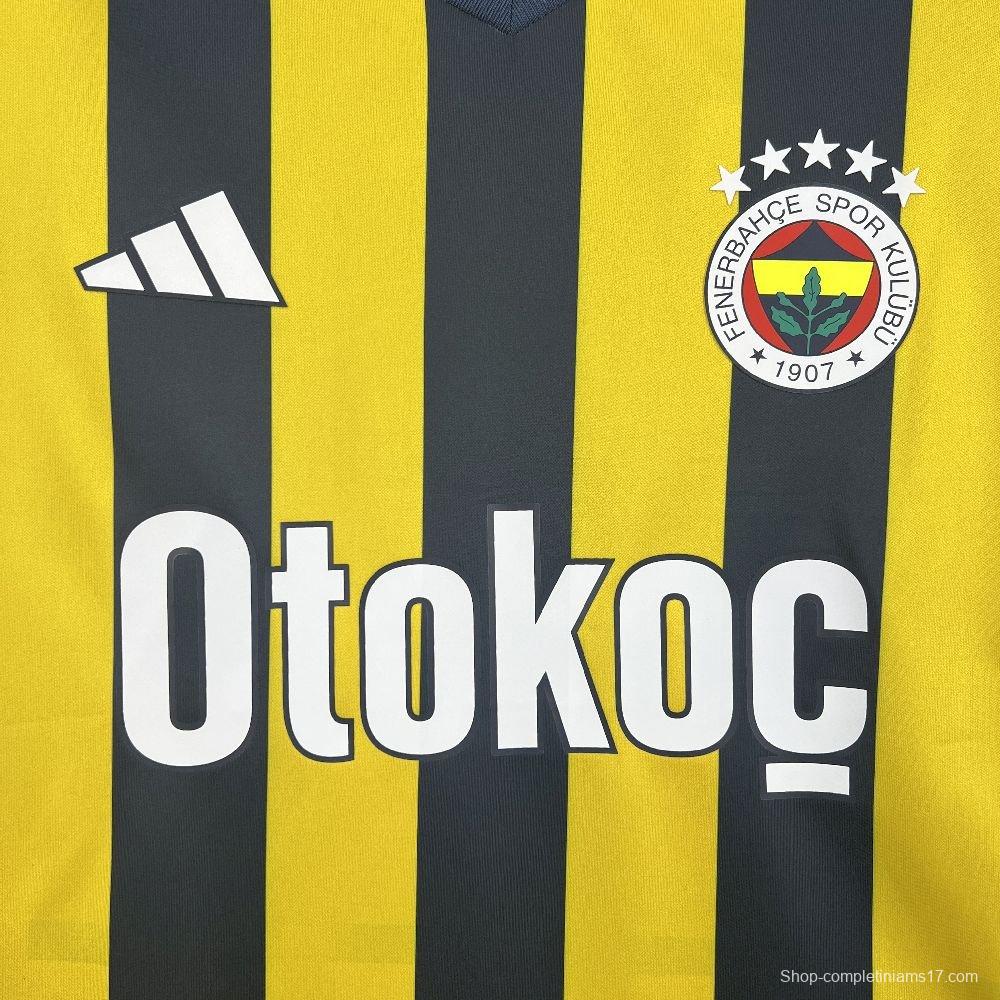 25/26 Fenerbahce Home Jersey