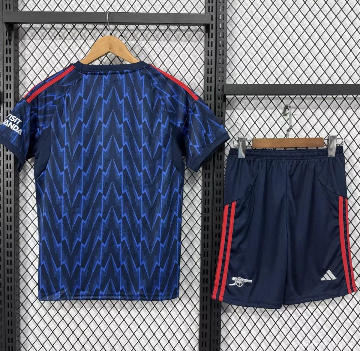 25/26 Kids Arsenal Away Blue Jersey