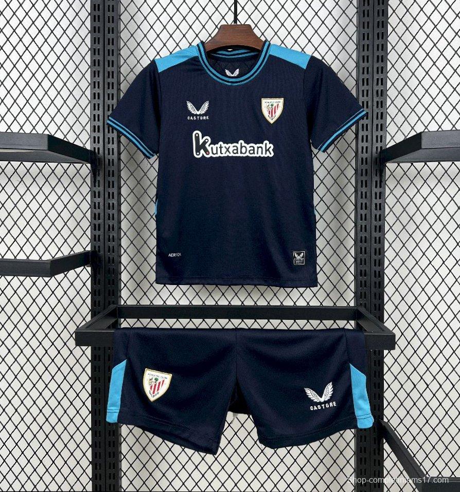 2025/26 Kids Athletic Bilbao Away Kit