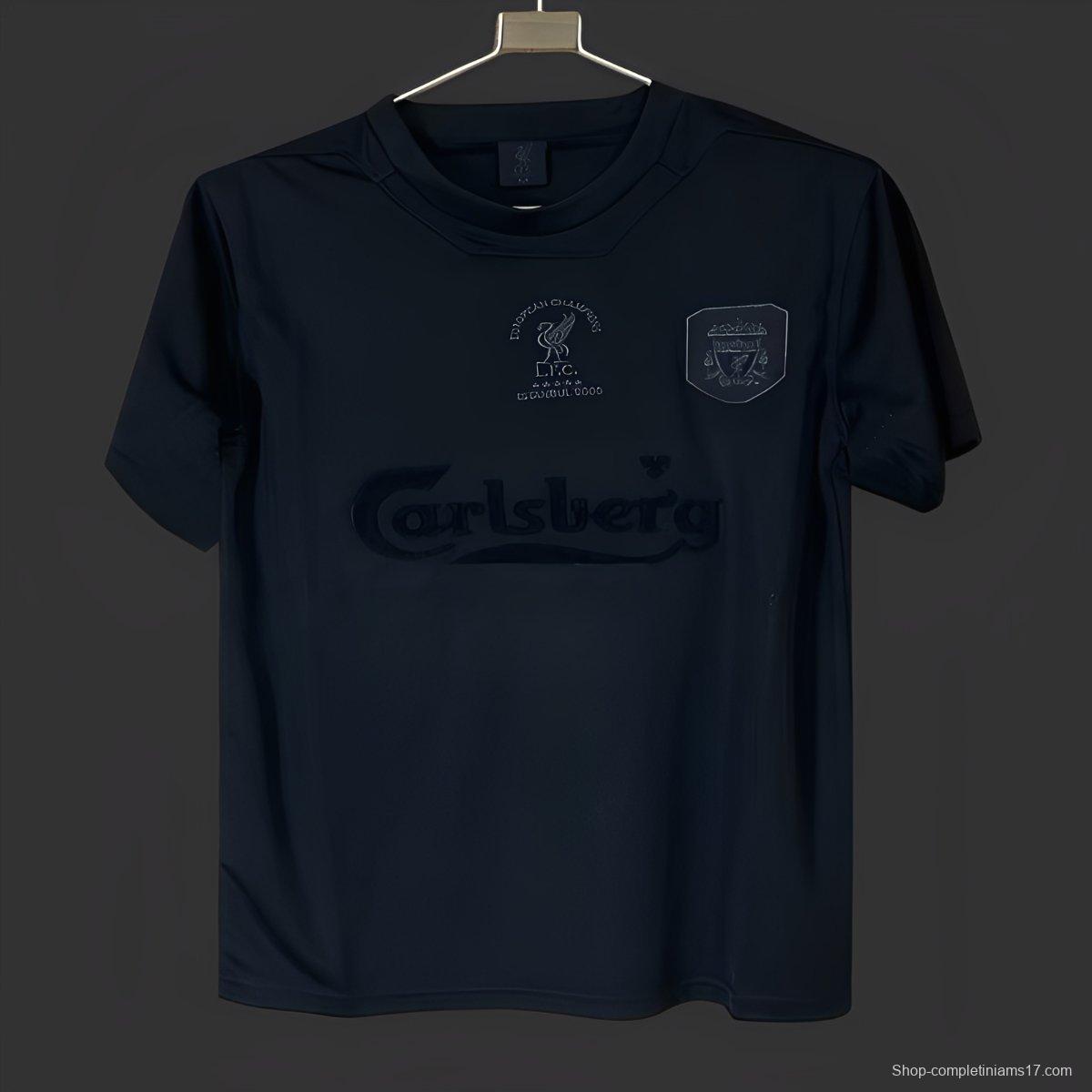 25/26 Liverpool Blackout 2005 Istanbul BLACK Jersey