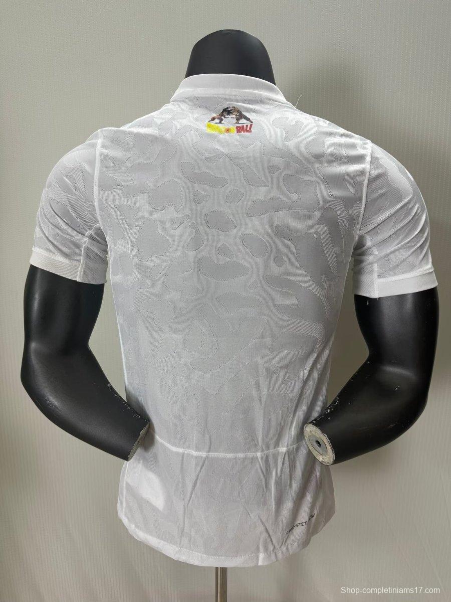 Player Version 25/26 PSG x Dragon Ball White Special Jersey