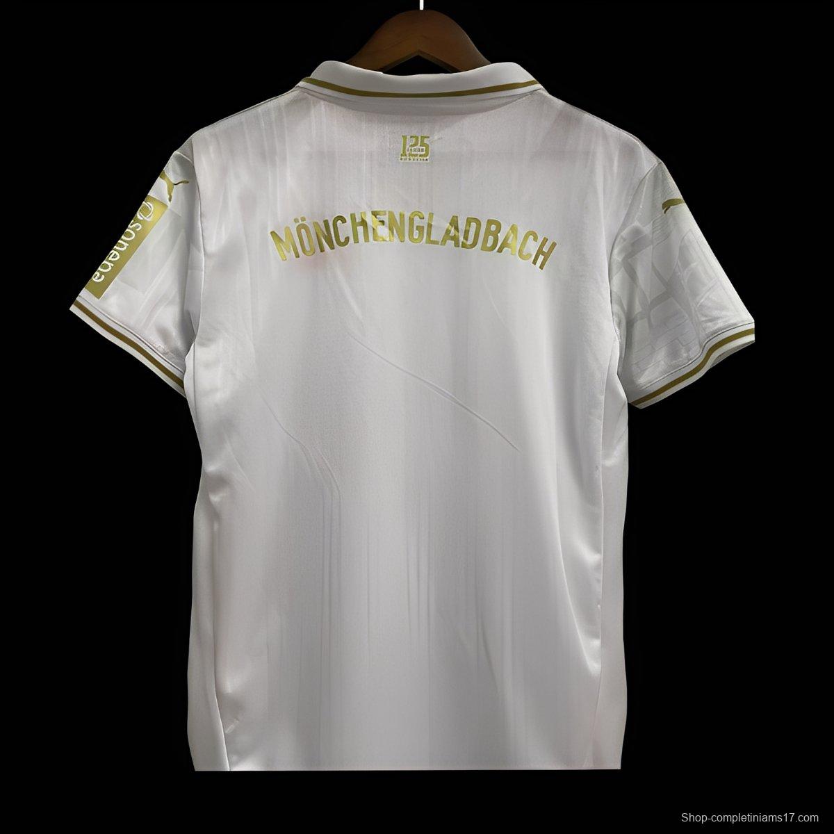 25/26 Borussia Monchengladbach White Pre-match Jersey