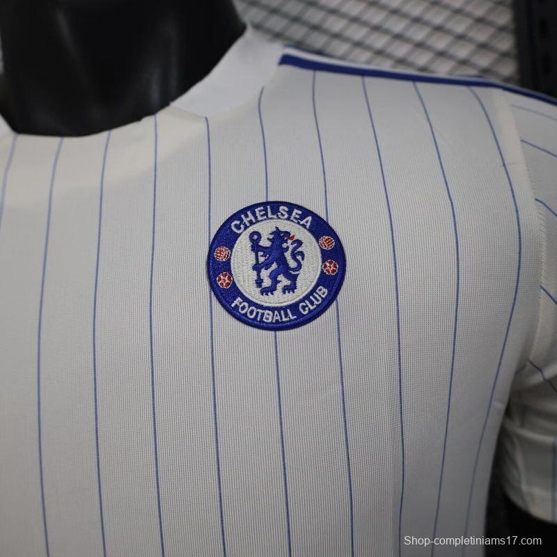 Player Version 25/26 Chelsea Adidas Original Terrace Icons WHITE Jersey