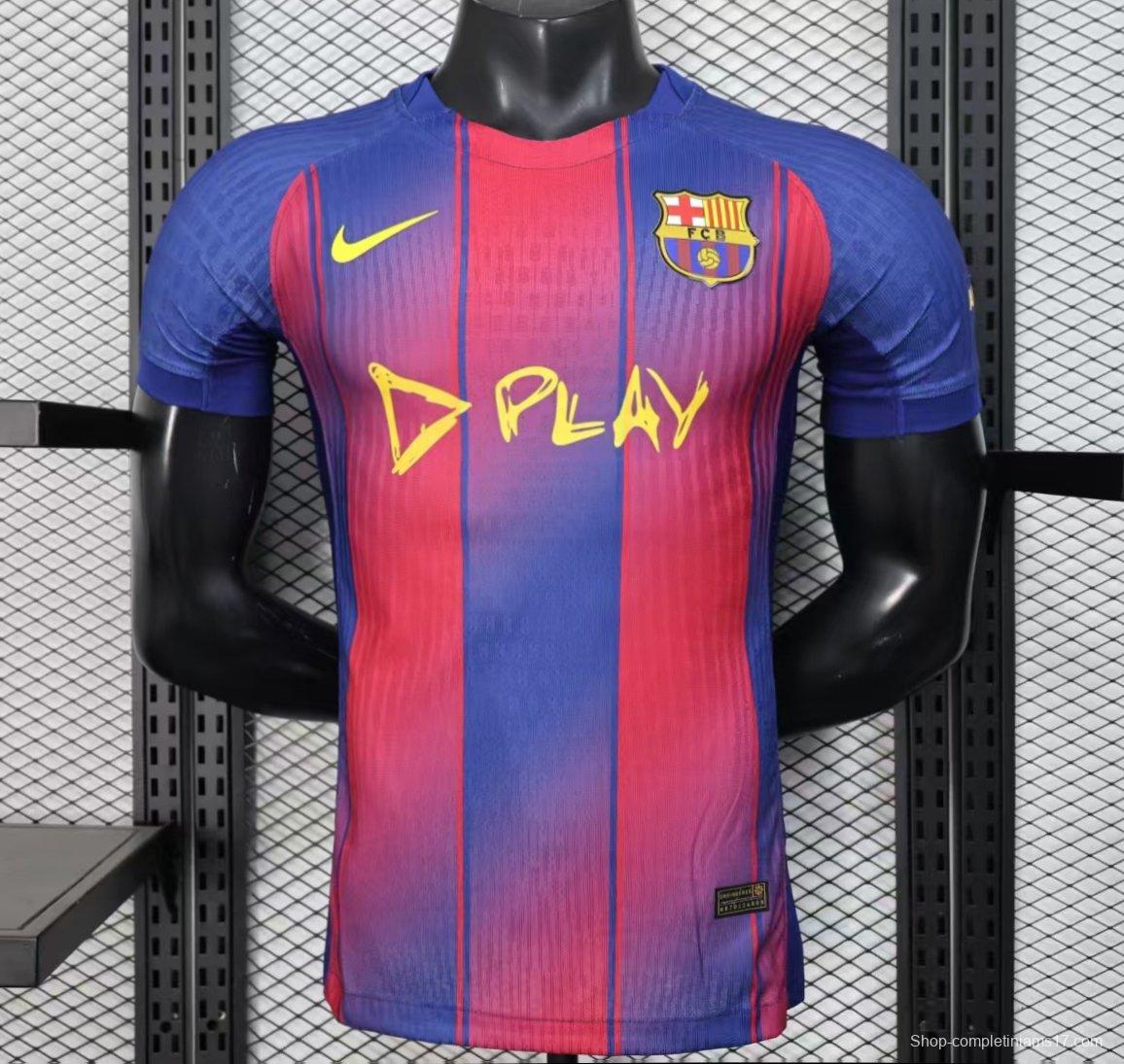 Player Version 25/26 BARCELONA x ED SHEERAN SIGNEE Edition Jersey