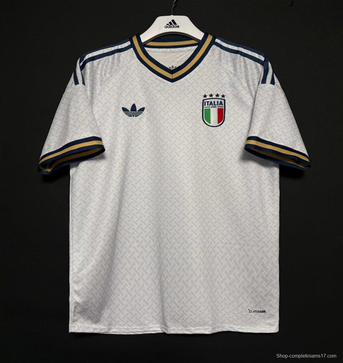 2025 Italy Away WHITE Jersey