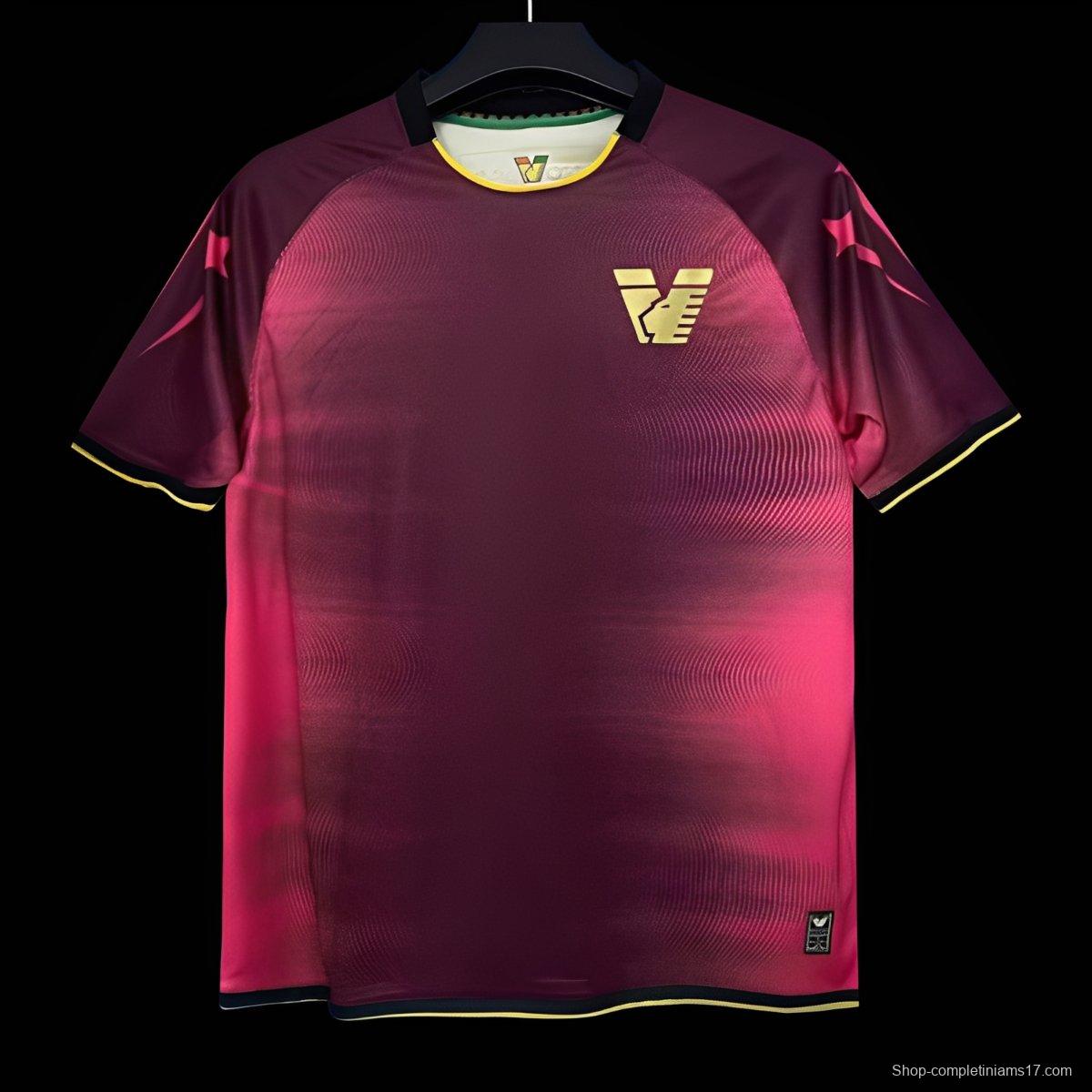 25/26 Venezia Burgundy Pre-Match Jersey