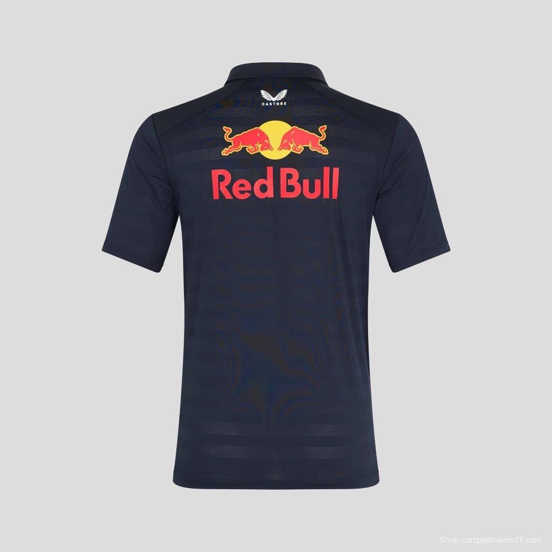 2025 F1 Oracle Red Bull Racing Navy Team Polo Shirt