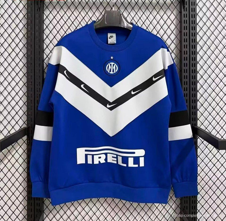 25/26 Inter Milan Blue Long Sleeve Training Top