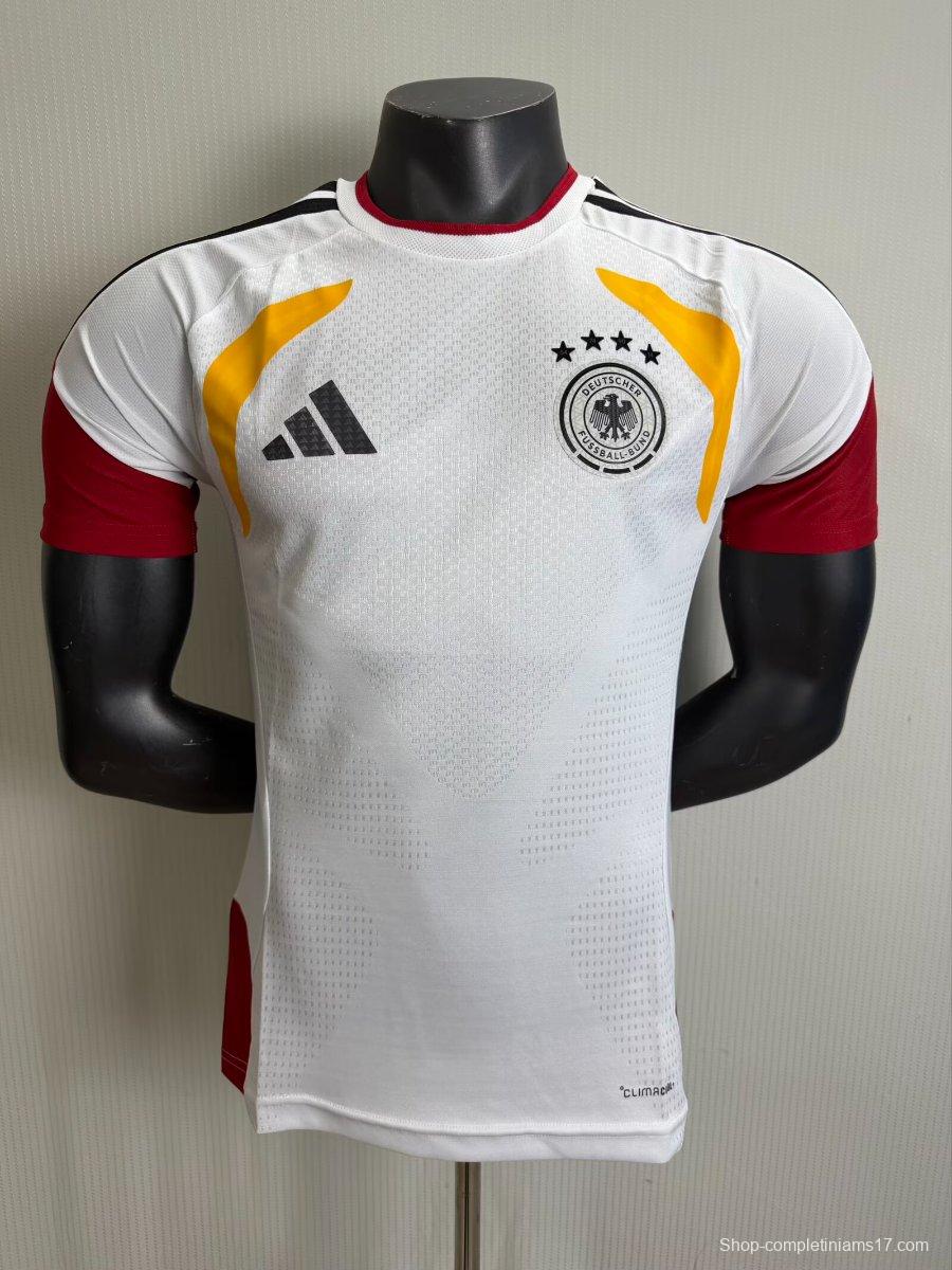 Player Version 2026 Germany White Training Pre-Match Jersey