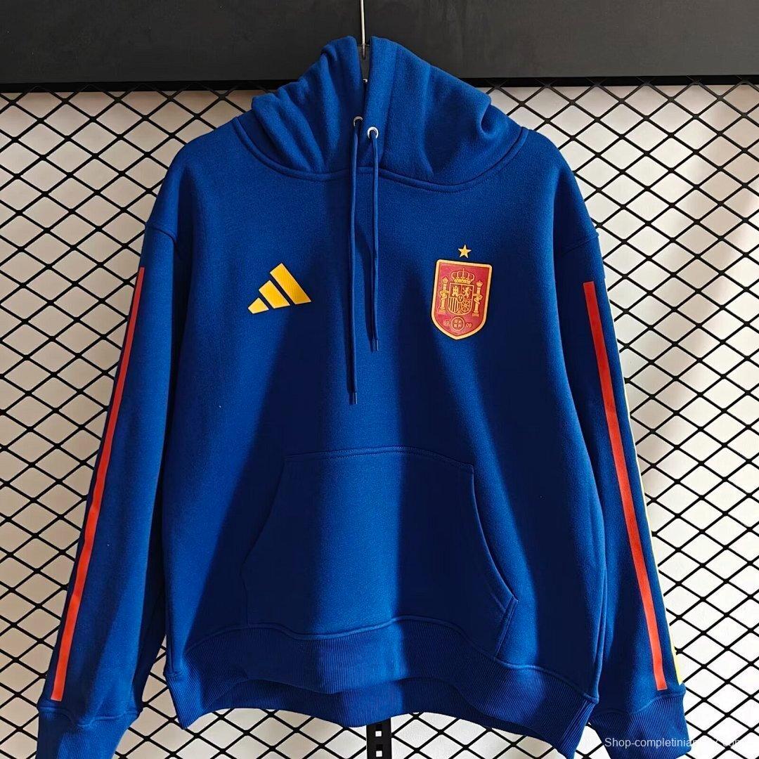 2026 Spain Embroidered Logo Hoodie 9 Colors