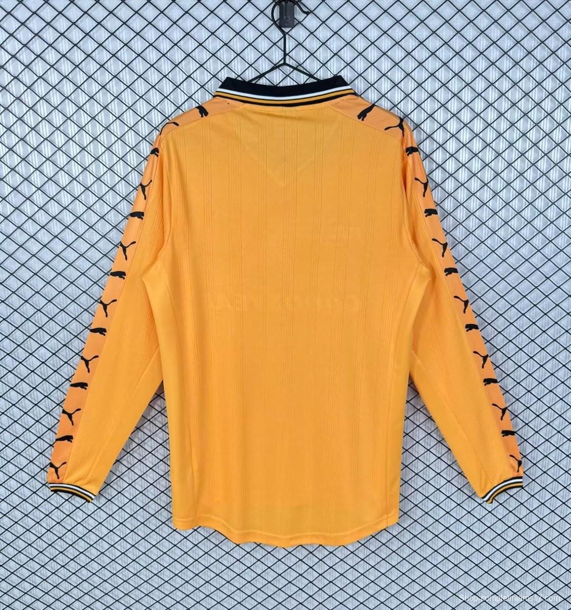 Retro 98/99 Wolverhampton Wanderers Home Long Sleeve Jersey