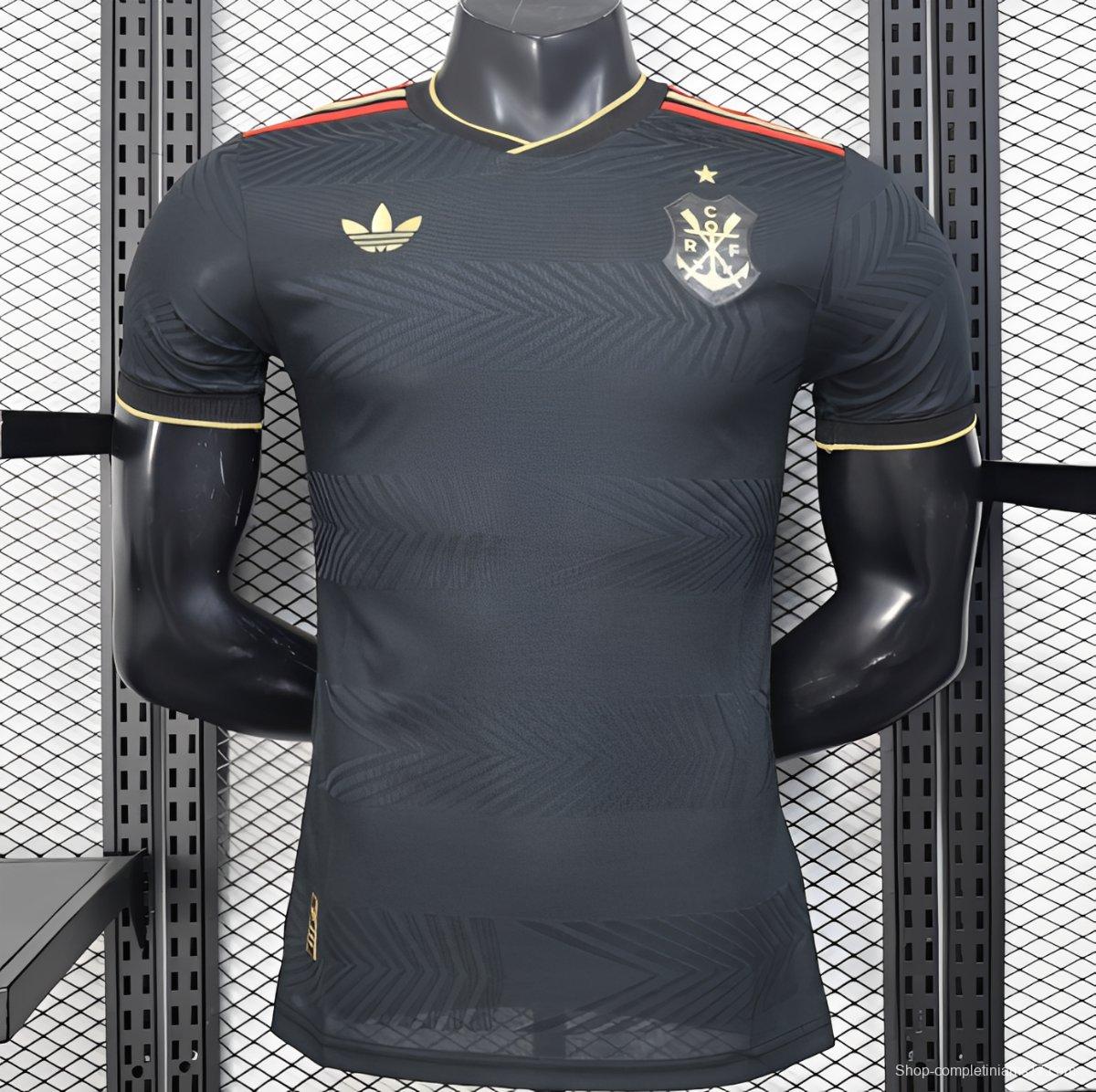 25/26 Player Version  Flamengo Away Black Jersey