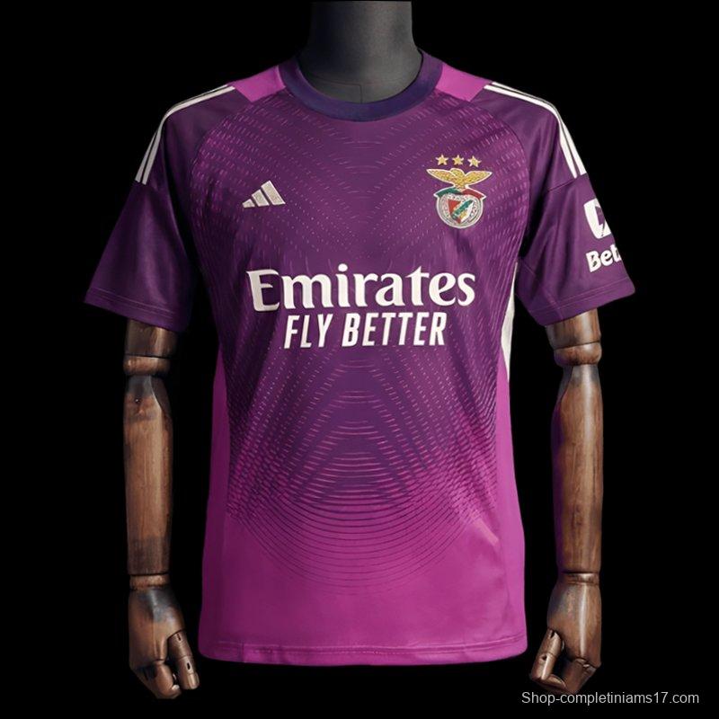 25/26 Benfica Goalkeeper Purple Jersey