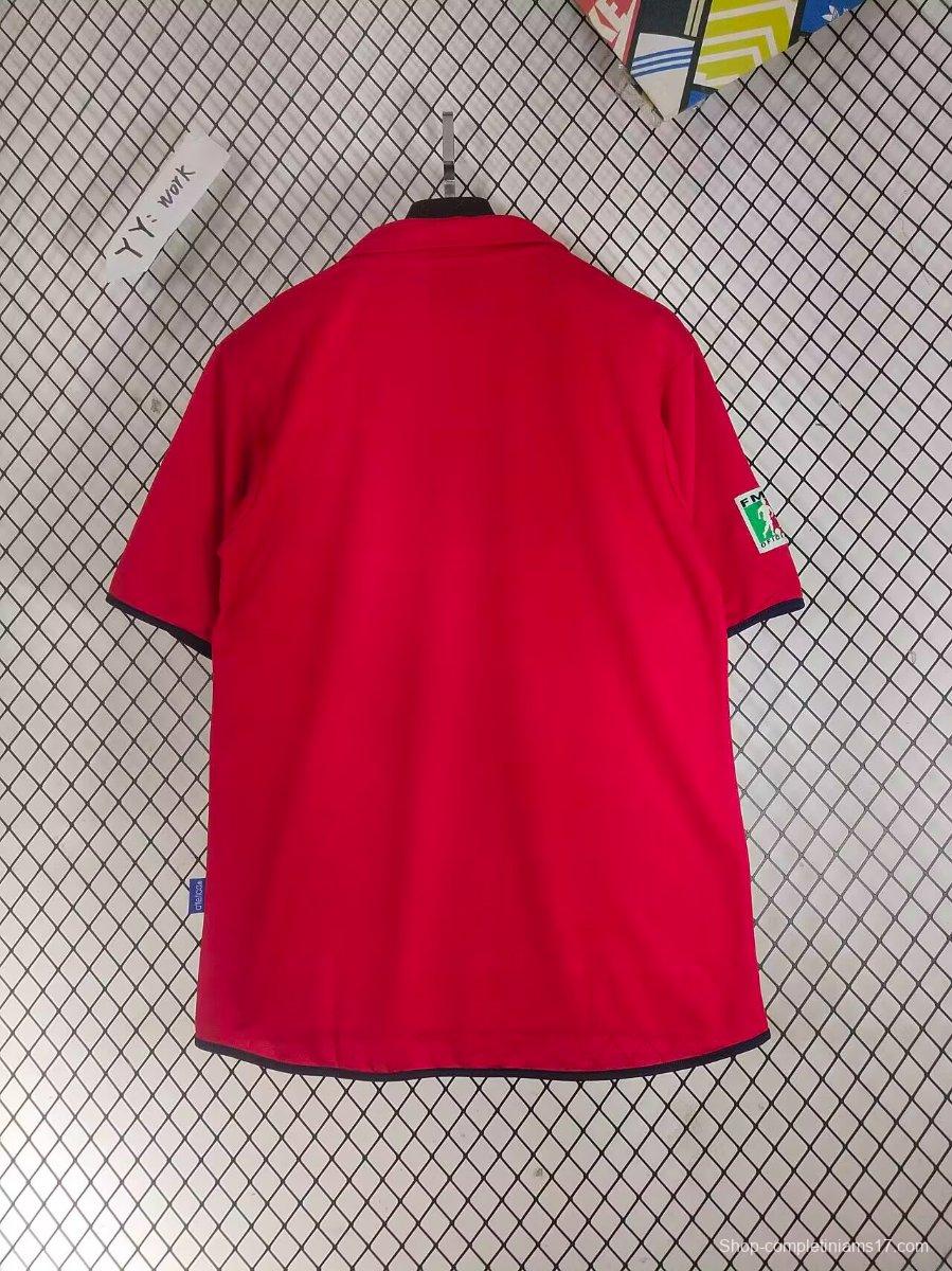 Retro 03/04 Chivas Guadalajara Third Red Jersey
