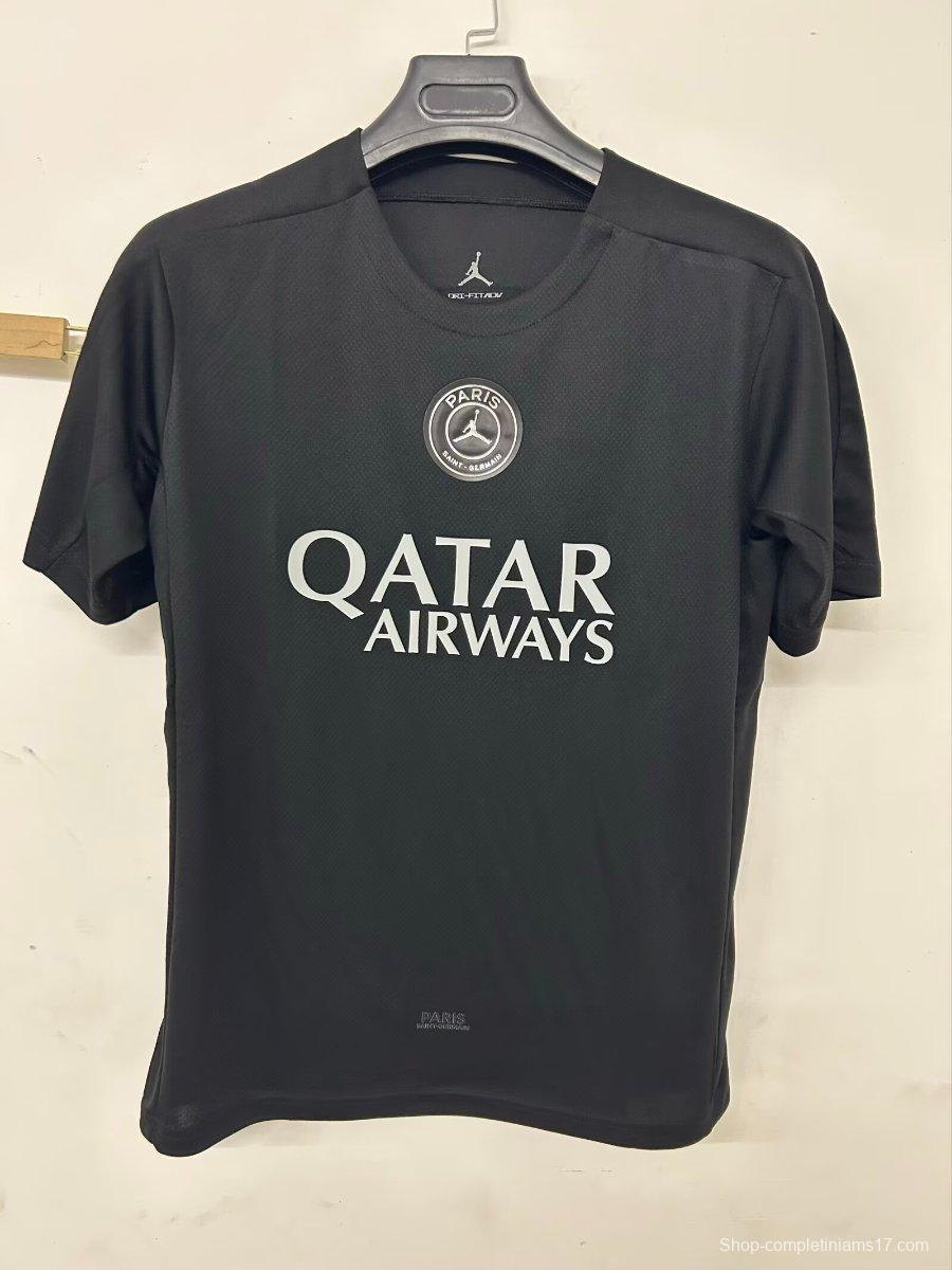 25/26 PSG Paris Saint-Germain Strike Top Black Jersey