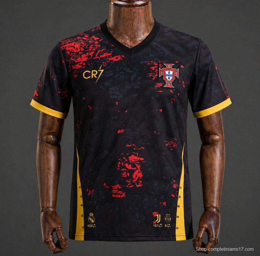2026 Portugal Black Pre-Match Jersey