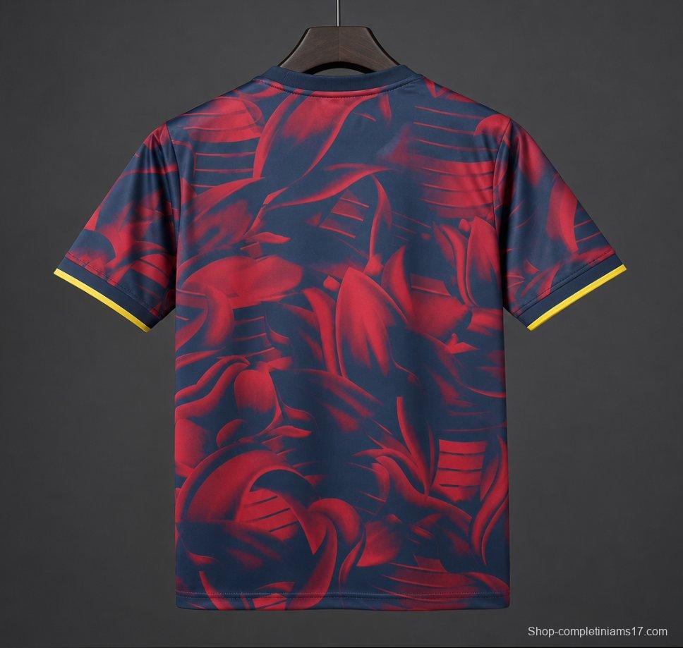 26/27 Barcelona Special Abstract Red & Blue "Barça" Script Jersey