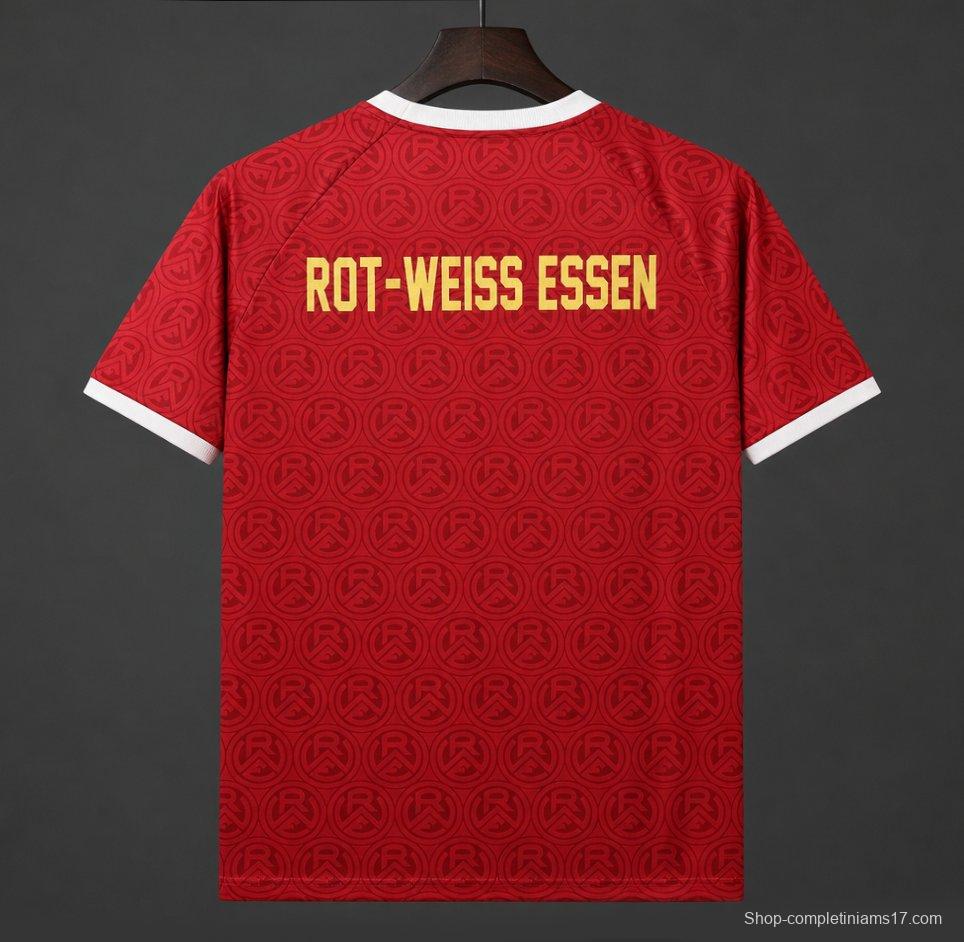 26/27 Rot-Weiss Essen 100Th Anniversary Red Jersey