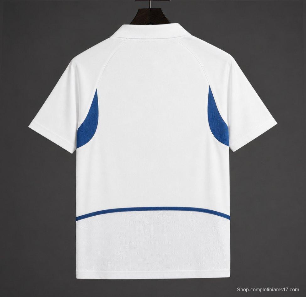 Retro 2002 Portugal Away White Jersey