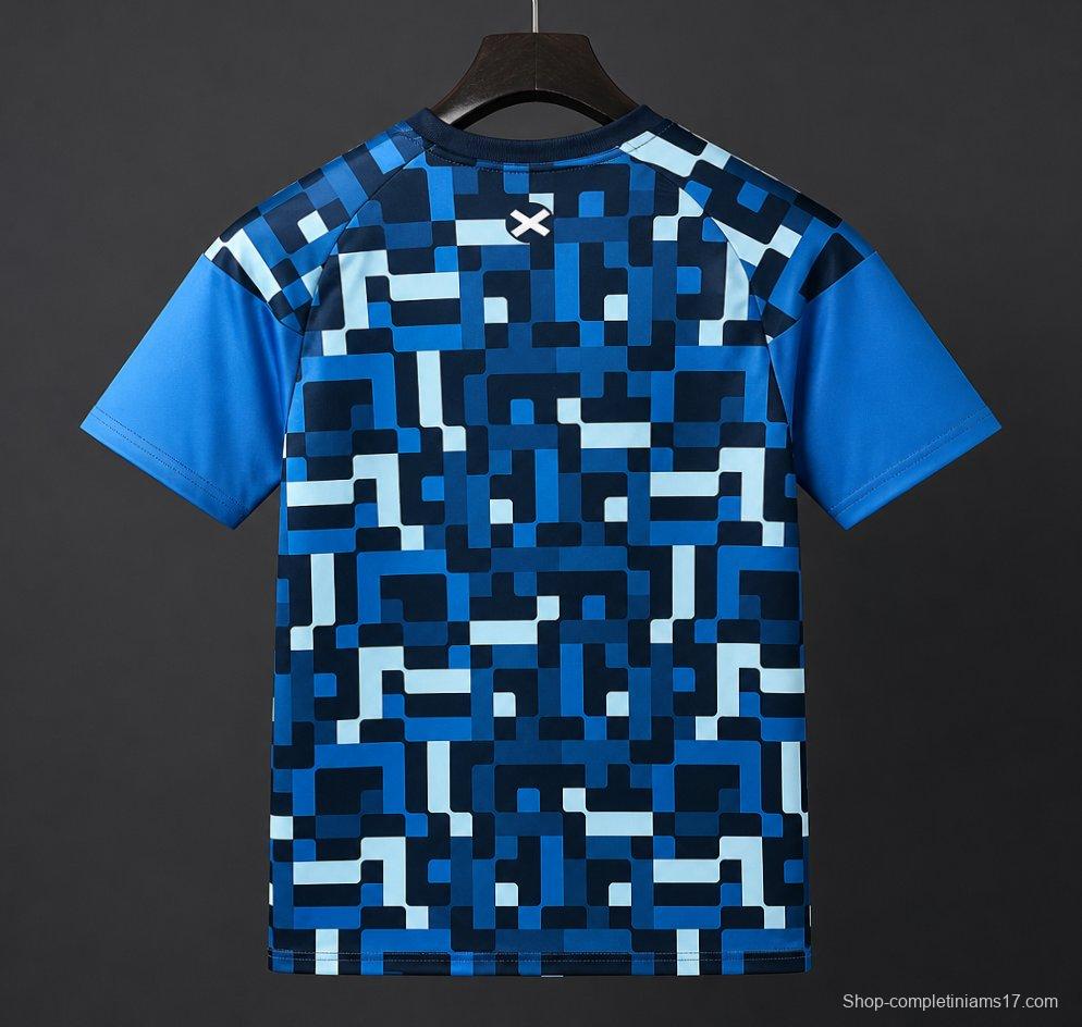 2026 Scotland Blue Pre-Match Jersey
