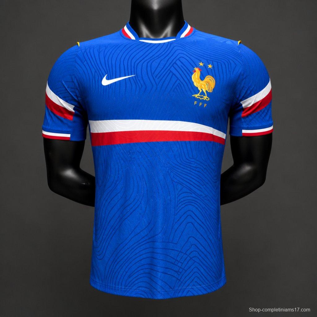 Player Version 2026 France Blue/White/Red Special Jersey