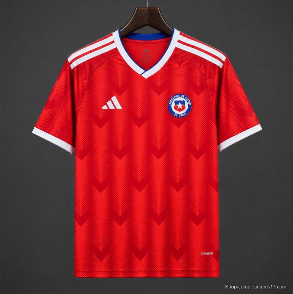 2026 Chile Home Jersey