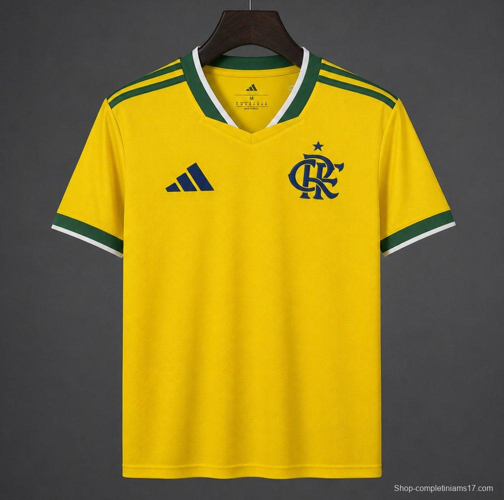 26/27 Brazil x Flamengo Yellow Special Jersey
