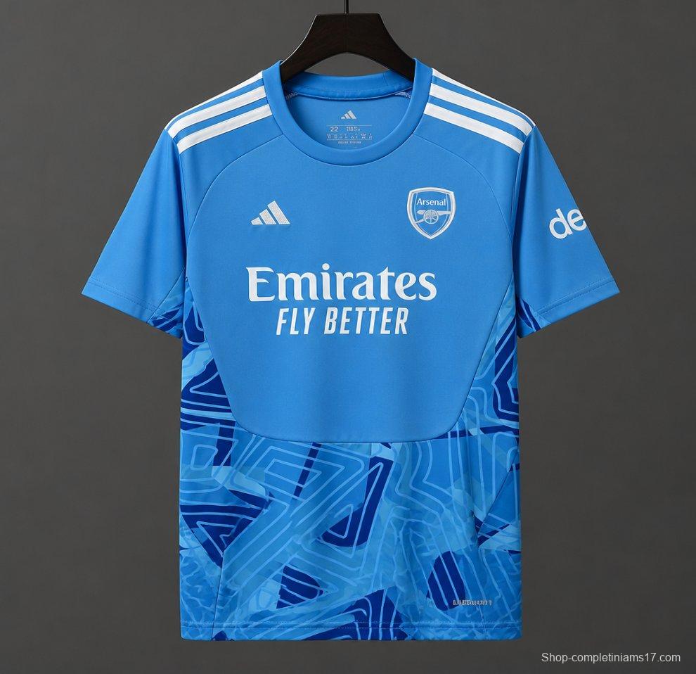 26/27 Arsenal Away Blue Goalkeeper Jersey