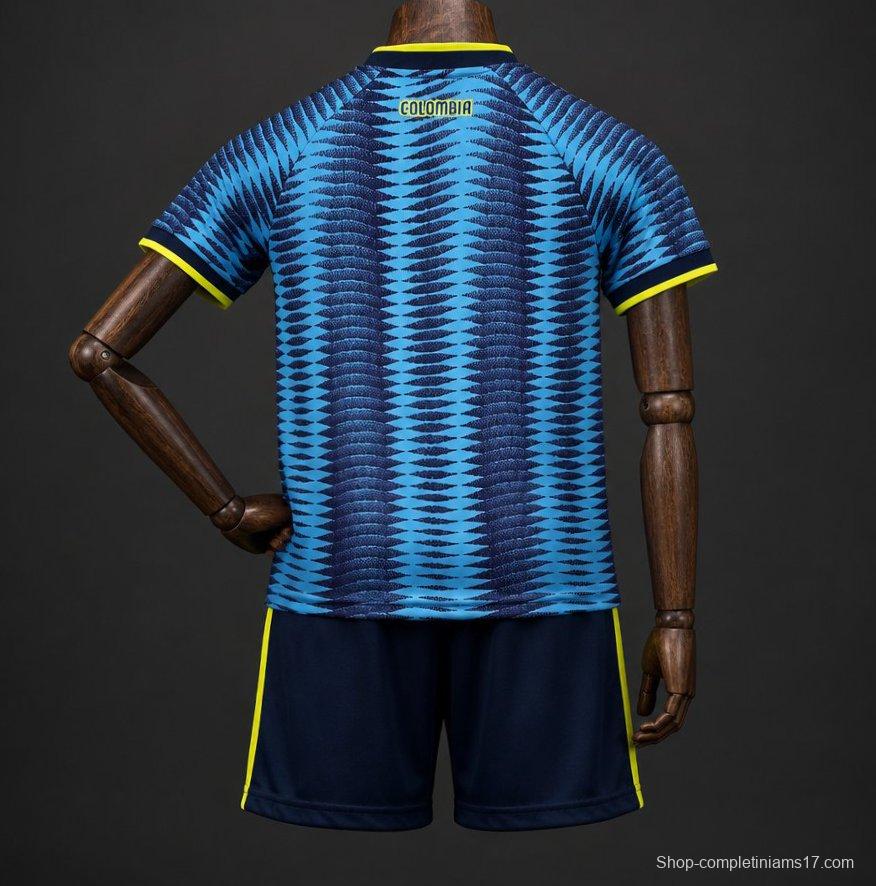2026 Kids Colombia World Cup Away Kit