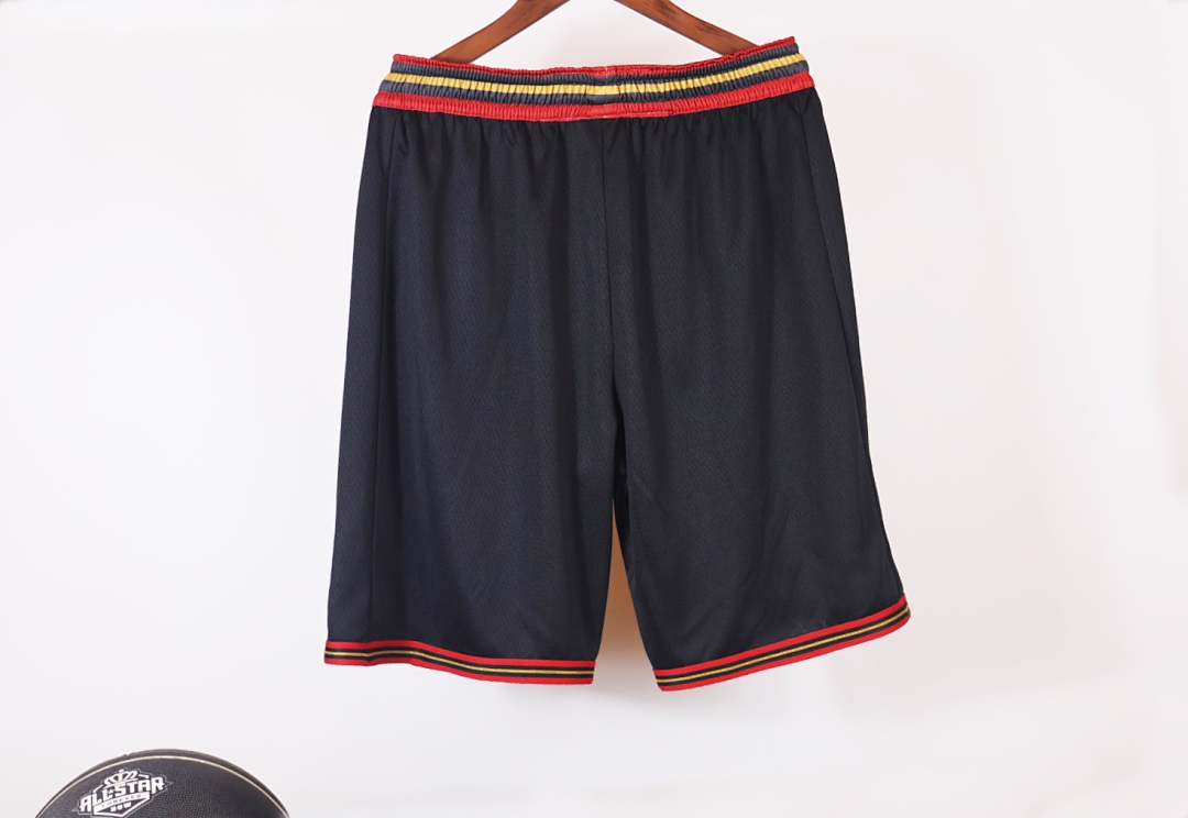 76ers 25/26 throwback shorts black