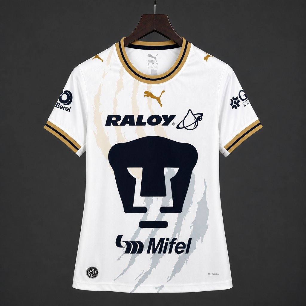 26/27 Women  Pumas Away White Jersey