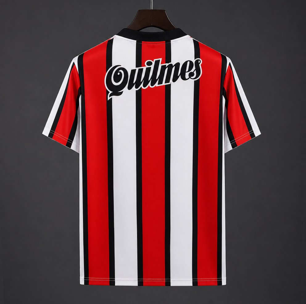 Retro 99/00 River Plate Third Red/White  Stripes Jersey